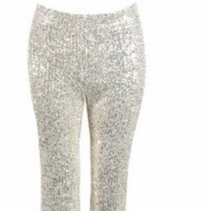 NastyGal Sequins Pants- Size 6